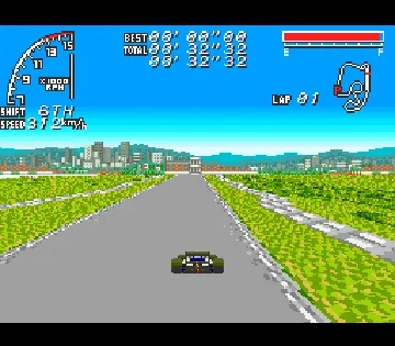 Nakajima Satoru Kanshuu - F-1 Hero '94 (Japan) screen shot game playing